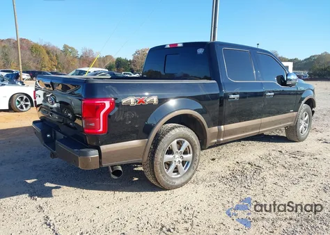 2016 Ford F-150 Lariat from USA, damaged, VIN 1FTEW1EGXGKE53900
